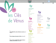 Tablet Screenshot of lesclesdevenus.org